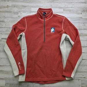 WHISTLER CANADA Ski Resort Vancouver British Colombia Fleece Jacket Women MED